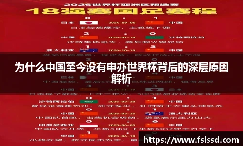 为什么中国至今没有申办世界杯背后的深层原因解析